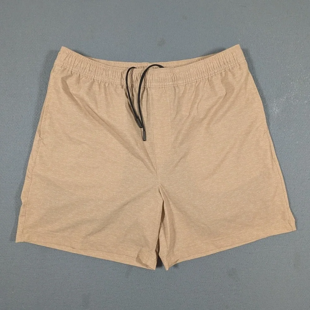 Chubbies Sport Shorts Mens Large Tan 5.5